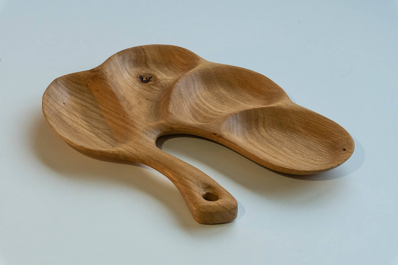 Drevená miska (4priehradky) (dub)