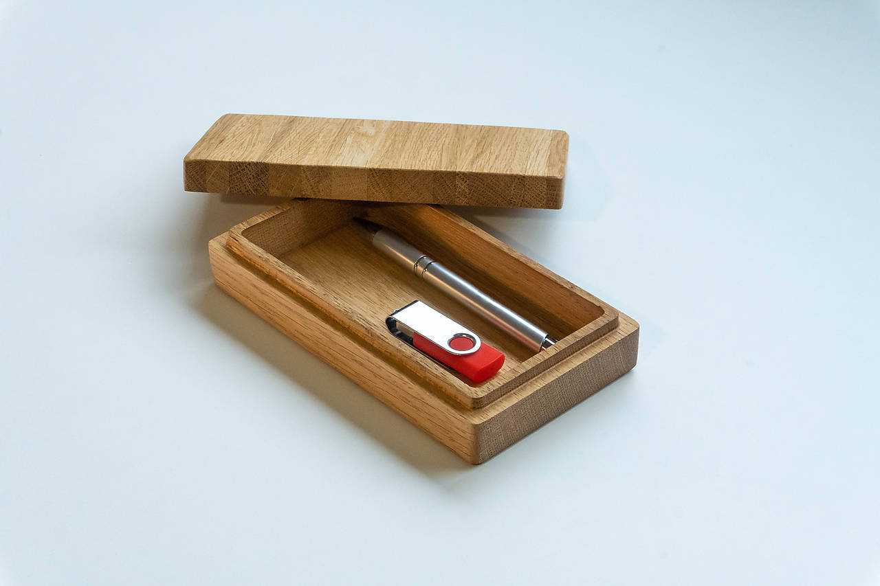 Drevený box (dub)