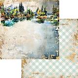 Papier - Scrapbook papier 12x12 Whispers of the Mountains - 16541728_