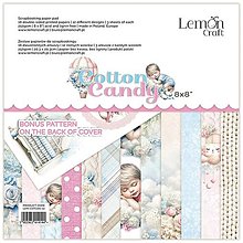 Papier - Scrapbook papier Lemoncraft Cotton Candy 8x8 - 16542343_