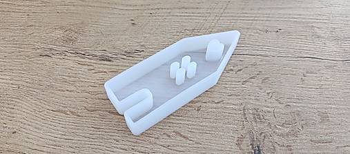 Nástroje - Silikónová forma - Domček - 115x38 mm - 16541726_