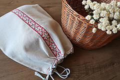 Úžitkový textil - Vrecko na chlieb - 16540273_