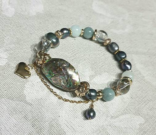 Náramky - Náramok ABALONE 2 - 16542219_