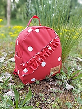 Detské tašky - Recyklovaný batoh skôlkar - 16541478_