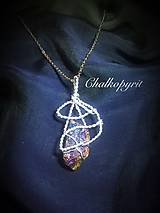 Náhrdelníky - náhrdelník s chalkopyritom - 16540564_