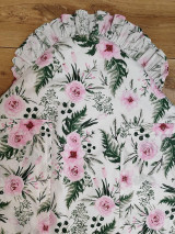 Detský textil - Krásna kvetinová zavinovačka s klasickým viazaním - E3 - 16541897_