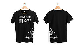 Pánske oblečenie - Tričko Goalie Dad - 16540322_