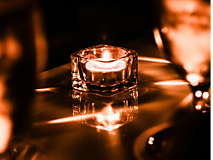 Sviečky - Bezobalové čajové prírodné sviečky - 16542718_