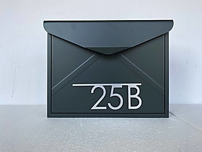 Nádoby - Poštová schránka BK.57.AM s číslom na dom v 3D verzii - 16543570_