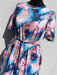 Šaty - Letné šaty s kvetmi - 16544679_
