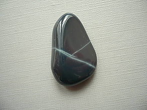 Minerály - Troml. - obsidián pavoučí 29 mm, č.30 - 16543515_