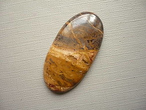 Minerály - Kabošon - jaspis žlutý 36 mm, č.6f - 16544026_