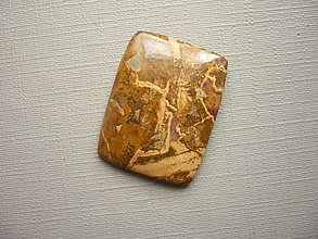 Minerály - Kabošon - jaspis žlutý 24 mm, č.13f - 16544046_