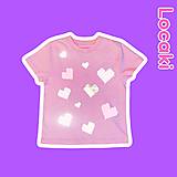 Detské oblečenie - Summer pink tričko - 16543646_