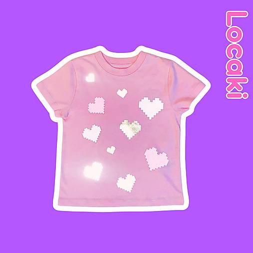 Summer pink tričko