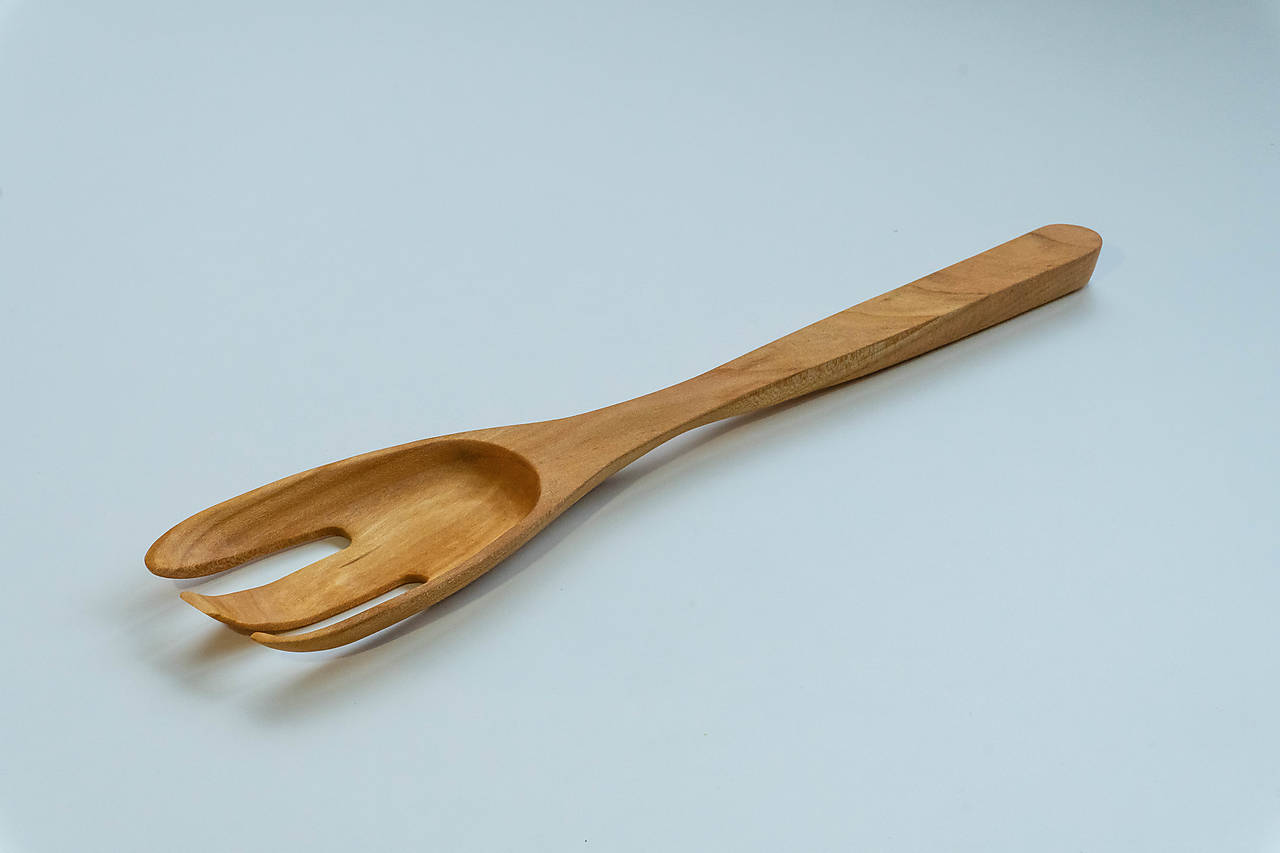 Šalátová vidlička (čerešňa)