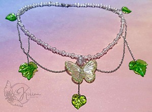 Náhrdelníky - Fairycore náhrdelník | HANDMADE | Kirian Jewelry - 16542622_