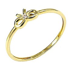 Prstene - Zlatý prsteň Glare 862 - 16543655_