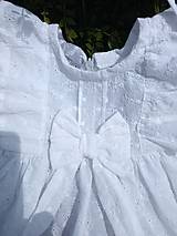 Iné oblečenie - Krstové šaty a čepiec - 16547855_