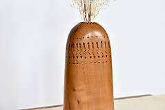 Dekorácie - Drevená váza Indiana - 16546489_