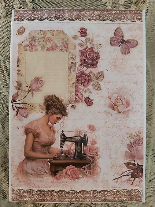 Papiernictvo - Pohľadnica vintage - 16548239_