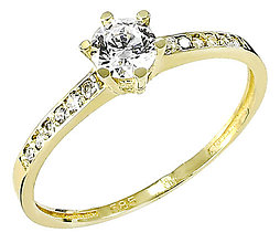 Prstene - Zlatý prsteň Glare 911 - 16546597_