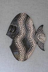 Dekorácie - Keramická ryba závesná - 16549159_
