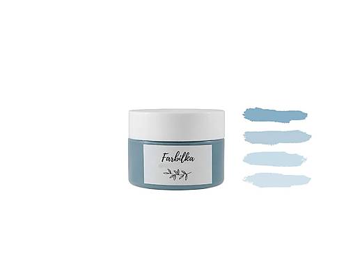 Farby-laky - Farbilka 100ml - nezábudková modrá - 16549230_
