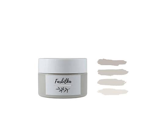 Farby-laky - Farbilka 100ml - piesková šeď - 16549278_