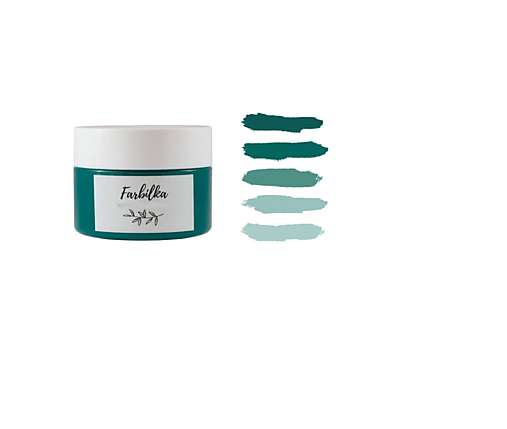 Farby-laky - Farbilka 100ml - smaragdová - 16549358_