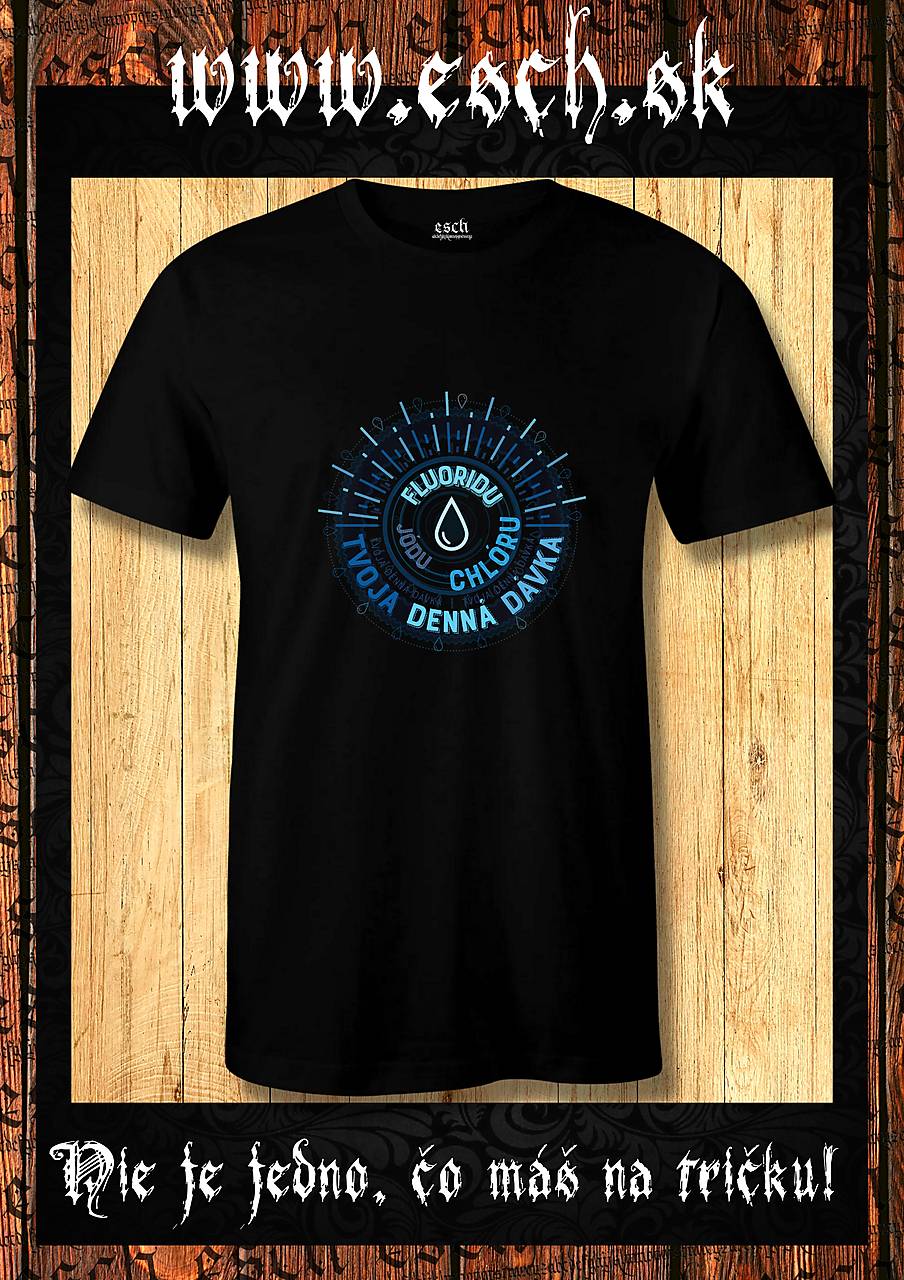 TVOJA DENNÁ DÁVKA VODY - fluoridu, jódu, chlóru