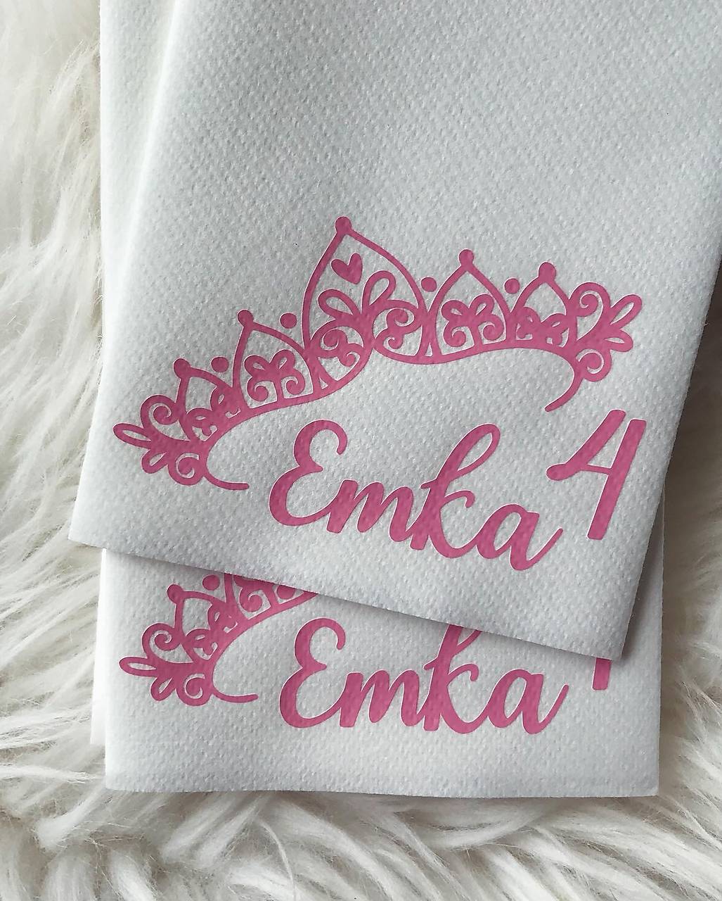 Personalizované narodeninové servítky