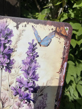 Dekorácie - Tabulka Lavendel - 16550953_