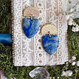 Náušnice - Náušnice Lapis Lazuli - 16551970_
