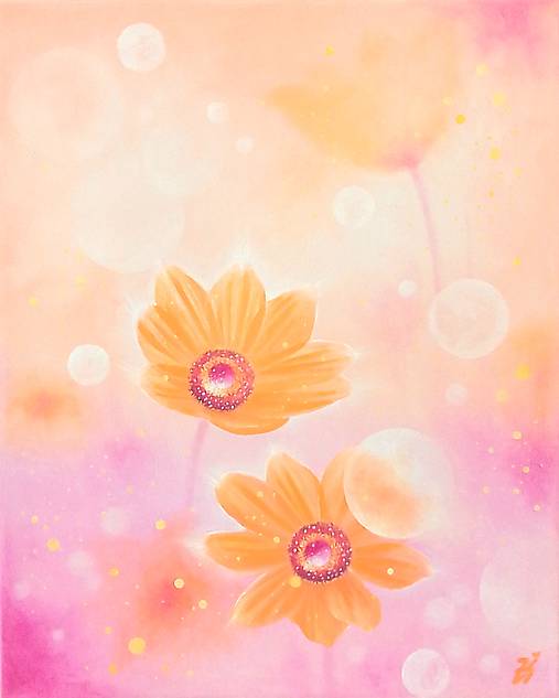 Obraz Kvety od anjela - olejomaľba