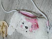 Detské tašky - Plyšová kabelka zajačik - 16552510_