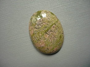 Minerály - Kabošon - unakit 29 mm, č.12f - 16550854_