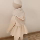 Detské oblečenie - Prechodný detský kabát z bukle latky - 16551477_