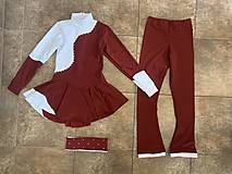 Detské oblečenie - Komplet na krasokorčuľovanie - 16553415_