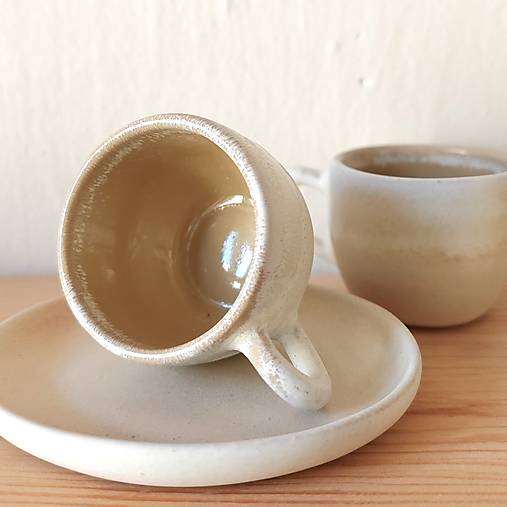 Nádoby - Šálka na espresso, kolekcia "Scandi" - 16554090_
