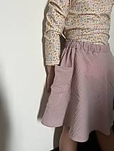 Detské oblečenie - Dievčenská sukňa - 16554444_
