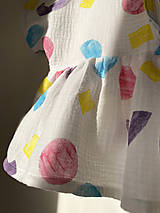 Detské oblečenie - Detský mušelínový top LIA - 16554730_