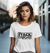 Topy, tričká, tielka - Dámske tričko - Stack Overflow - 16555829_