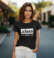 Topy, tričká, tielka - Dámske tričko - Class - 16555625_