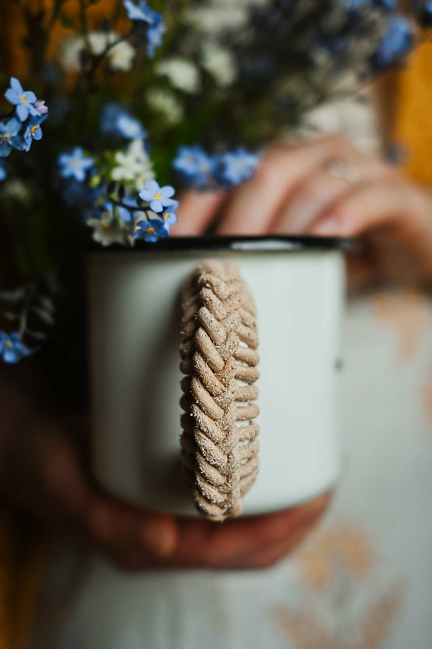 Smaltovaný hrnček - mamaláska