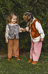 Detské oblečenie - Detské škoricové menčestráky Dora - 16558313_