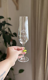 Nádoby - Svatební skleničky - 16556959_