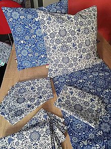 Úžitkový textil - Prestieranie Modrá krása - 16558945_