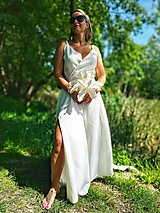 Šaty - Summer wedding dress - 16561537_