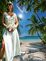 Šaty - Summer wedding dress - 16561538_